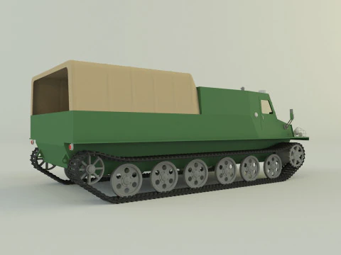 Terrain vehicle 3D Model