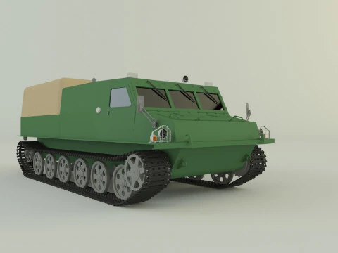 Terrain vehicle 3D Model