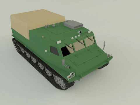 Terrain vehicle 3D Model
