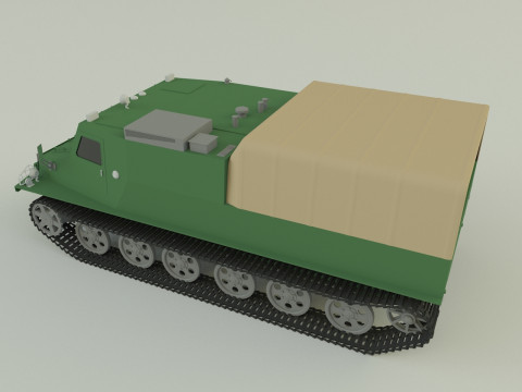Terrain vehicle Modelo 3D