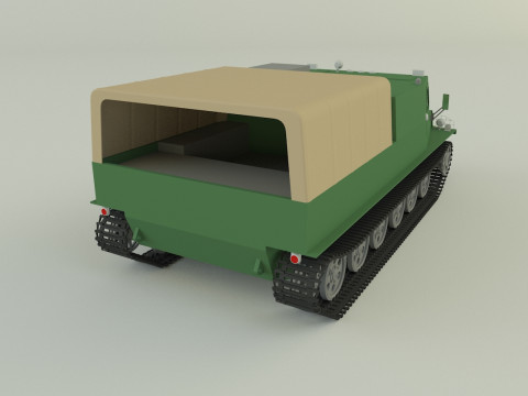 Terrain vehicle Modelo 3D