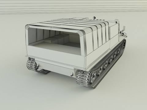Terrain vehicle Modelo 3D