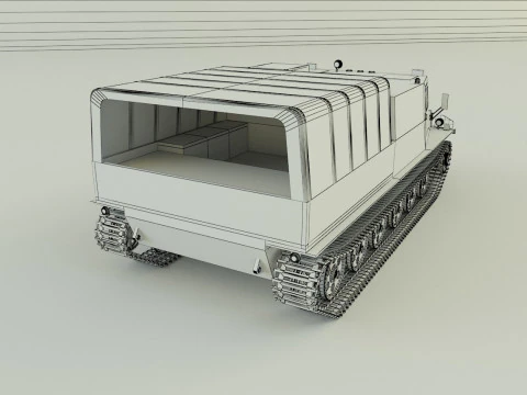Terrain vehicle 3D Model