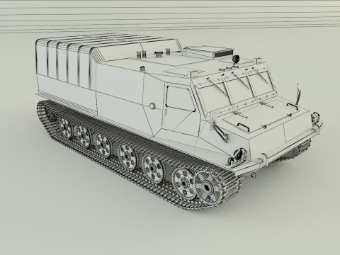 Terrain vehicle Modelo 3D