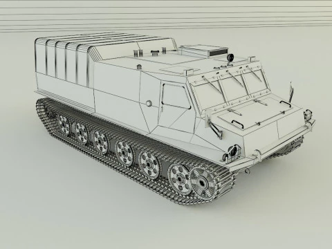 Terrain vehicle 3D Model