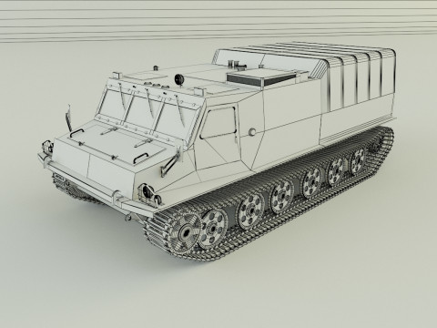 Terrain vehicle Modelo 3D