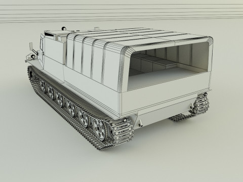 Terrain vehicle Modelo 3D