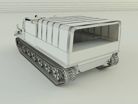 Terrain vehicle 3D Model