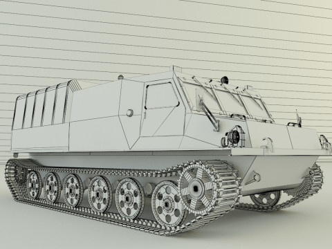 Terrain vehicle Modelo 3D