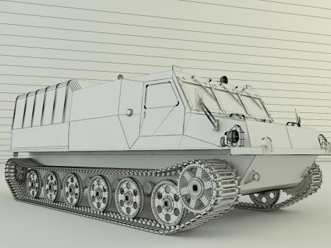 Terrain vehicle 3D Model