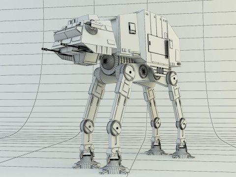 At-at walker Model 3D