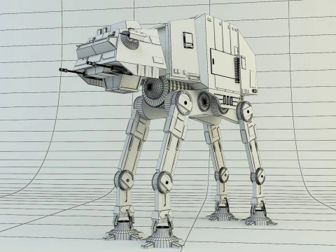 At-at walker 3D Model