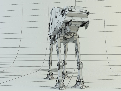At-at walker Model 3D