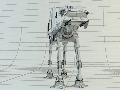 At-at walker 3D Model