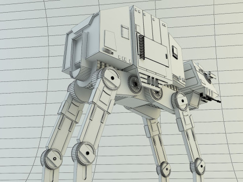At-at walker Model 3D