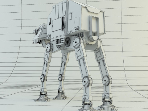 At-at walker Model 3D