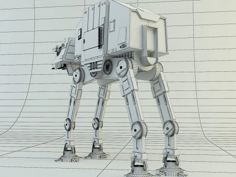 At-at walker 3D Model