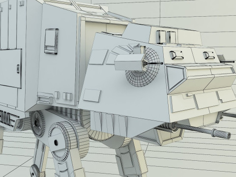 At-at walker Model 3D
