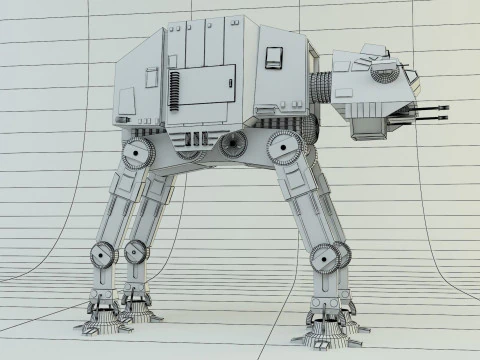 At-at walker 3D Model