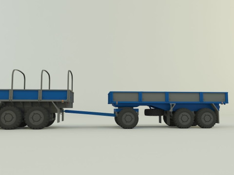 Assy hemtt A4 trailer Model 3D