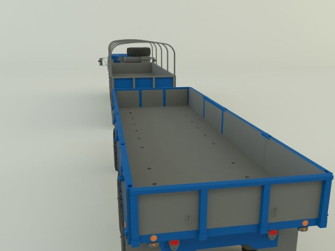 Assy hemtt A4 trailer Model 3D
