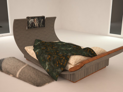 Bedroom 3d max design 3Dモデル