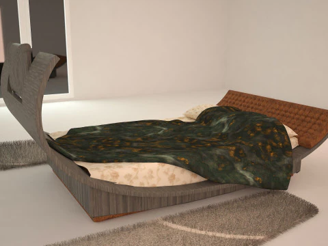 Bedroom 3d max design 3D Model