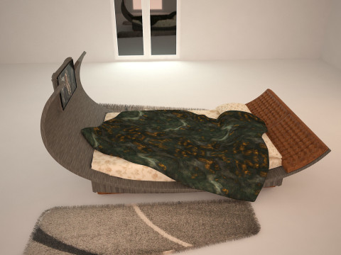 Bedroom 3d max design 3D Model