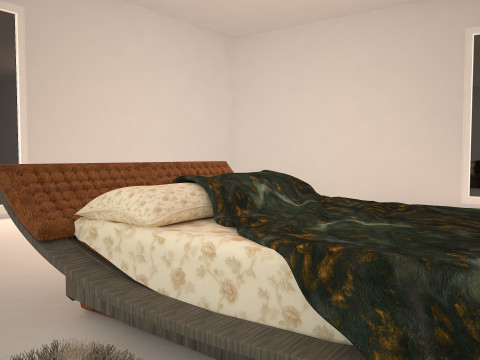 Bedroom 3d max design 3D Model