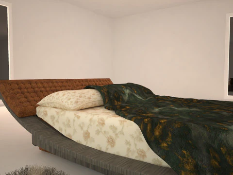 Bedroom 3d max design 3D Model