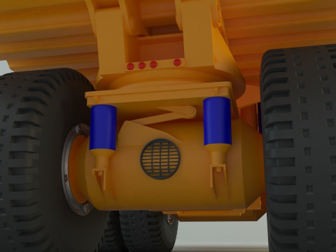 Belaz 75710 Dump Truck model 3D Модель