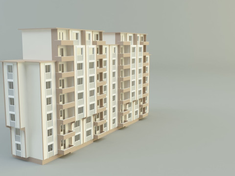 Big building Model 3D