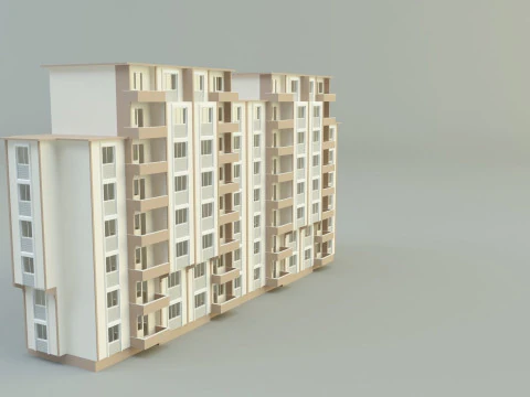 Big building 3D Model