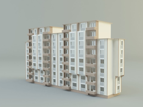 Big building Model 3D