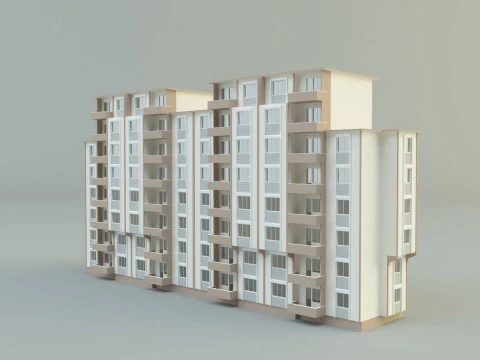 Big building 3D Model