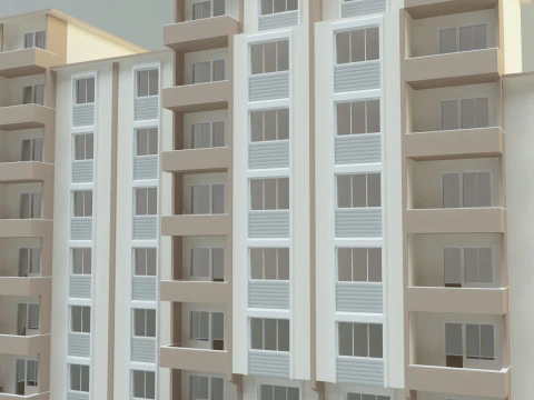 Big building 3D Model