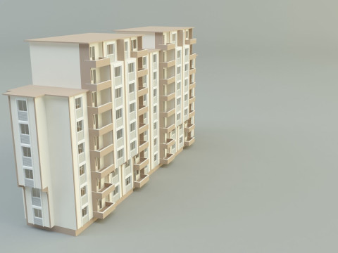 Big building Model 3D