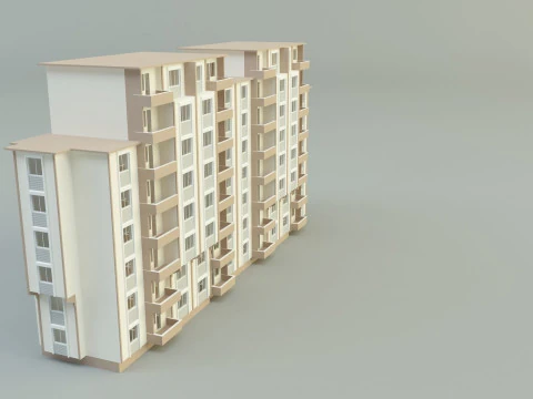 Big building 3D Model