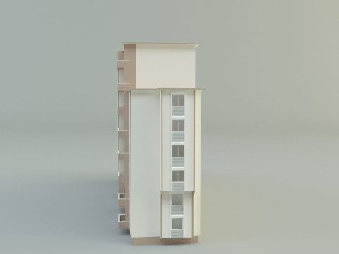 Big building Model 3D