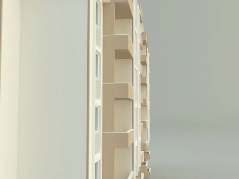 Big building 3D Model