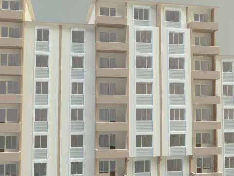 Big building 3D Model