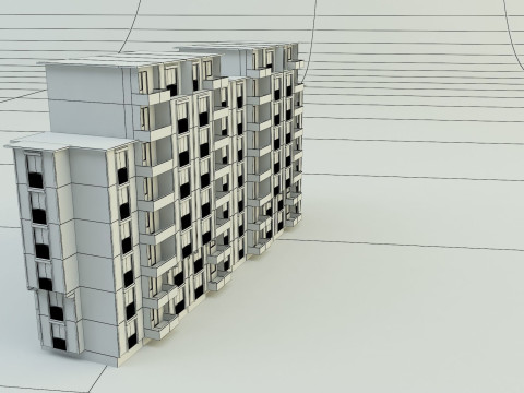 Big building Model 3D