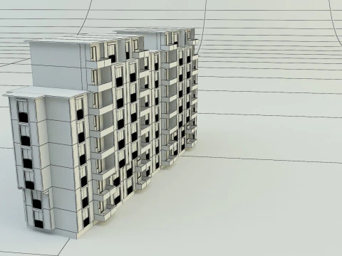 Big building 3D Model