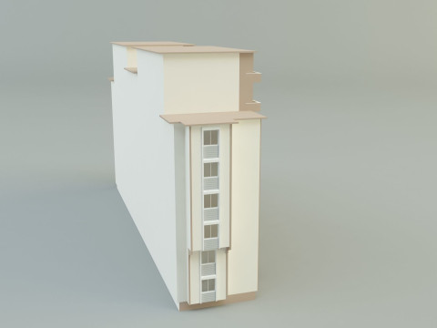 Big building Model 3D