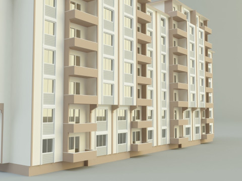 Big building Model 3D