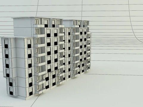 Big building 3D Model