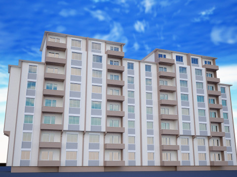 Big building Model 3D
