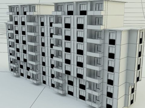 Big building Model 3D
