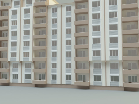 Big building Model 3D