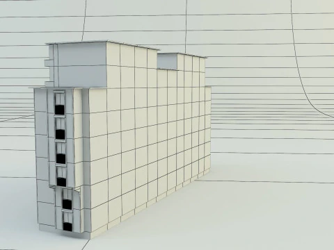 Big building 3D Model